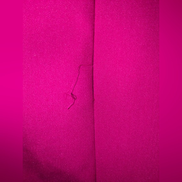 BNWT Zara size XL Berry High Waist Midi Skirt - Picture 6 of 7